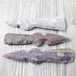 3 Stone Ornamental Tomahawk Heads #6856    Ax Axe Hatchet
