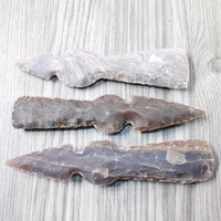 3 Stone Ornamental Tomahawk Heads #6856    Ax Axe Hatchet