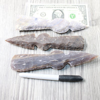 3 Stone Ornamental Tomahawk Heads #6856    Ax Axe Hatchet