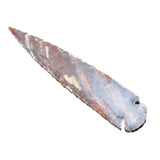 1 Stone Ornamental Spearhead  #5164     Agate Jasper Arrowheads