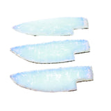 3 Opalite Ornamental Knife Blades  #2264    Mountain Man Knife