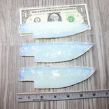 3 Opalite Ornamental Knife Blades  #2264    Mountain Man Knife