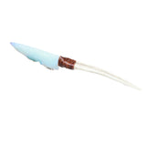 Axis Deer Antler Handle Opalite Blade Ornamental Knife #1264     Mountain Man Knife