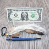 1 Bobcat Tail Key Ring #2264  Taxidermy Keychain Tassel Bag Tag