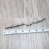 1 Stone Ornamental Tomahawk Head #0364       Agate Jasper Ax Axe Hatchet