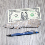 1 Stone Ornamental Tomahawk Head #0364       Agate Jasper Ax Axe Hatchet