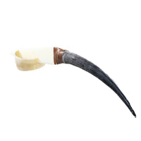 Impala Horn Handle Bone Blade Ornamental Knife #4747 Mountain Man Knife