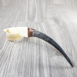 Impala Horn Handle Bone Blade Ornamental Knife #4747 Mountain Man Knife