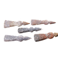 5 Stone Ornamental Tomahawk Heads  #8956    Axe Hatchet Ax