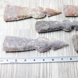 5 Stone Ornamental Tomahawk Heads  #8956    Axe Hatchet Ax