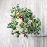 1 Aventurine Chip Tree About 9 Inches Tall #0956