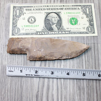 1 Stone Ornamental Knife Blade  #4056     Mountain Man Knife