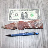 1 Stone Ornamental Tomahawk Head #3864       Agate Jasper Ax Axe Hatchet