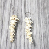 Rattlesnake Vertebrae  Earrings  #4556   Mountain Man Earrings