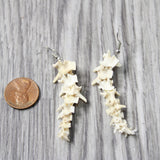 Rattlesnake Vertebrae  Earrings  #4556   Mountain Man Earrings