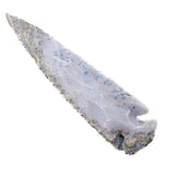 1 Stone Ornamental Spearhead  #0556     Agate Jasper Arrowheads