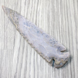 1 Stone Ornamental Spearhead  #0556     Agate Jasper Arrowheads