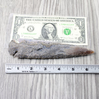 1 Stone Ornamental Spearhead  #0556     Agate Jasper Arrowheads