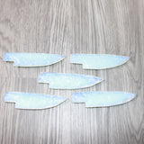 5 Opalite Ornamental Knife Blades  #465    Mountain Man Knife