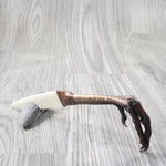 Turkey Foot Handle Bone Blade Ornamental Knife #1856    Mountain Man Knife