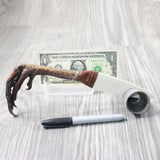 Turkey Foot Handle Bone Blade Ornamental Knife #1856    Mountain Man Knife