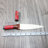 Shotgun Shell Hull Handle Bone Blade Ornamental Knife #075665    Mountain Man Knife