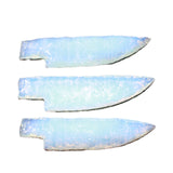 3 Opalite Ornamental Knife Blades  #565    Mountain Man Knife