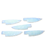 5 Opalite Ornamental Knife Blades  #565    Mountain Man Knife