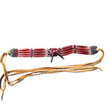 1 Bone Hairpipe Bead Choker  #3657  Mountain Man Jewelry