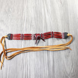 1 Bone Hairpipe Bead Choker  #3657  Mountain Man Jewelry