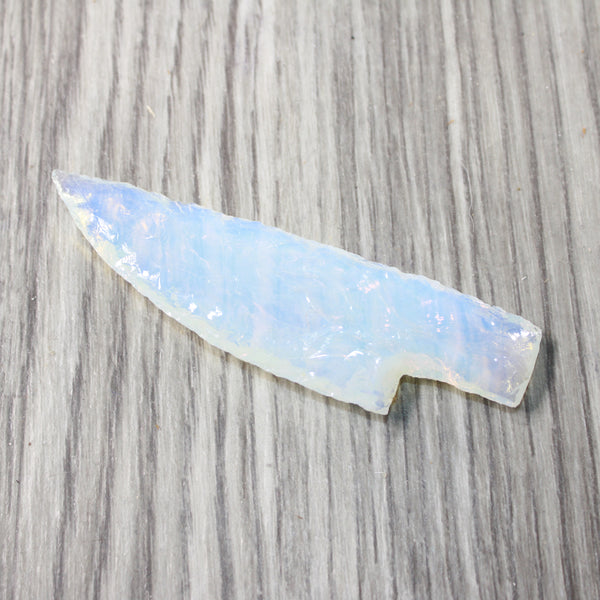 1 Small Opalite Ornamental Knife Blade  #5657     Mountain Man Knife