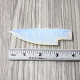 1 Small Opalite Ornamental Knife Blade  #5657     Mountain Man Knife