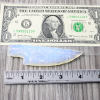 1 Small Opalite Ornamental Knife Blade  #5657     Mountain Man Knife