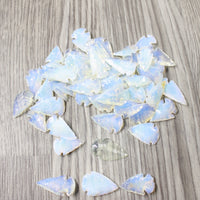 50 Small Opalite Ornamental Arrowheads  #9757    Arrowhead