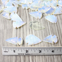 50 Small Opalite Ornamental Arrowheads  #9757    Arrowhead
