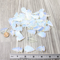 50 Small Opalite Ornamental Arrowheads  #9757    Arrowhead