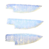 3 Small Opalite Ornamental Knife Blades  #5757    Mountain Man Knife