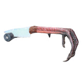 Turkey Foot Handle Opalite Blade Ornamental Knife #2765     Mountain Man Knife