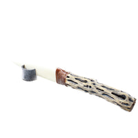Cholla Cactus Wood Handle Bone Blade Ornamental Knife #3157   Mountain Man Knife