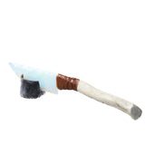 Reindeer Antler Handle Opalite Blade Ornamental Knife #9157     Mountain Man Knife