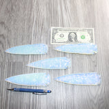 5 Opalite Ornamental Spearheads  #765      Arrowhead