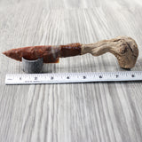 Grapevine Wood Handle Stone Blade Ornamental Knife #0257    Mountain Man Knife