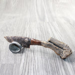Grapevine Wood Handle Stone Blade Ornamental Knife #3357    Mountain Man Knife