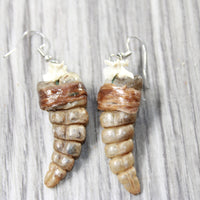 Rattlesnake Rattle Earrings  #4757  Mountain Man Earrings