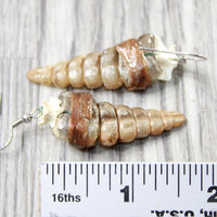 Rattlesnake Rattle Earrings  #4757  Mountain Man Earrings