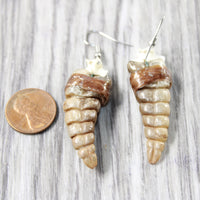 Rattlesnake Rattle Earrings  #4757  Mountain Man Earrings