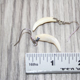 Fox Teeth  Earrings  #30165  Mountain Man Earrings