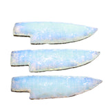 3 Opalite Ornamental Knife Blades  #765    Mountain Man Knife