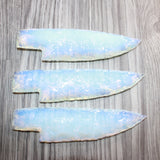 3 Opalite Ornamental Knife Blades  #765    Mountain Man Knife