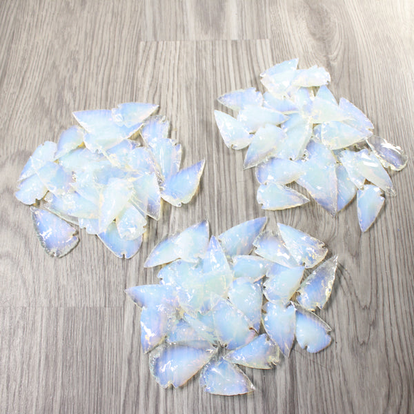 75 Large Opalite Ornamental Arrowheads  #0657      Arrowhead